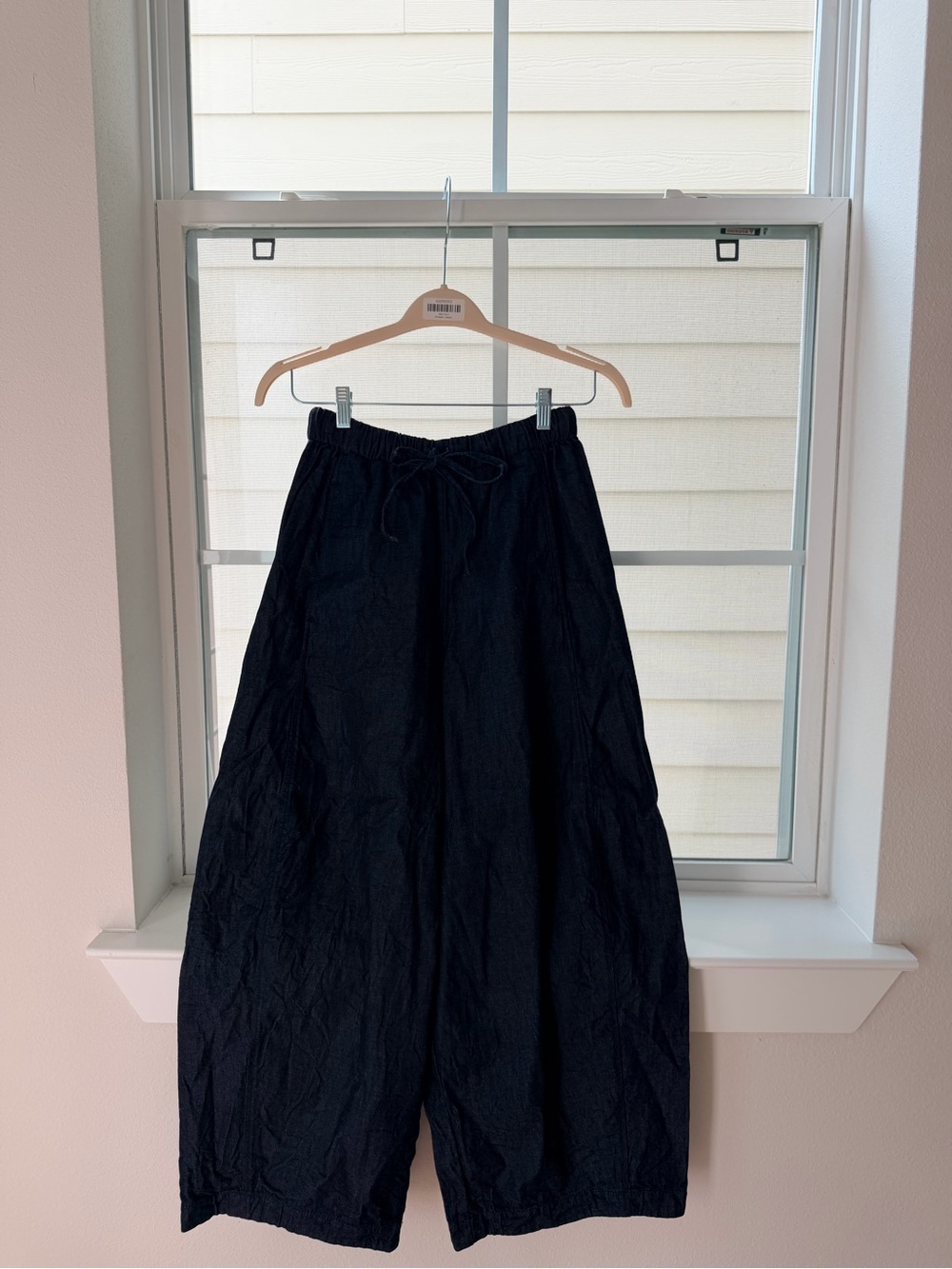 Denim Barrel Leg Pants Like New